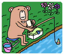 enjoy bear sticker #6735454