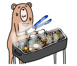 enjoy bear sticker #6735469