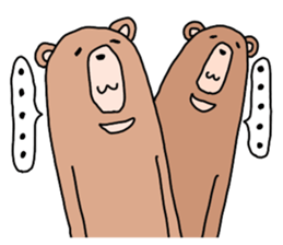 enjoy bear sticker #6735471