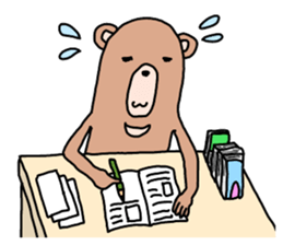 enjoy bear sticker #6735481