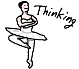 Why ballet? sticker #6735540