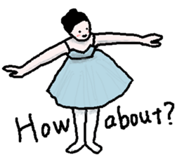 Why ballet? sticker #6735554