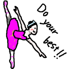 Why ballet? sticker #6735556