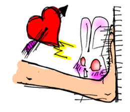 Miss Bunny is in Love sticker #6735744
