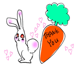 Miss Bunny is in Love sticker #6735760