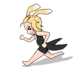 bunny Boy - Boyd sticker #6735830