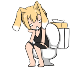 bunny Boy - Boyd sticker #6735838