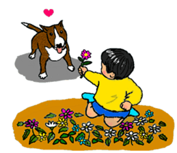 BULLY HANA and happy friend's sticker #6735857