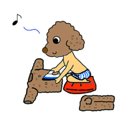 BULLY HANA and happy friend's sticker #6735876