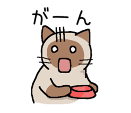 Kitten of Siam "Myasuke" sticker #6735912