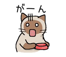 Kitten of Siam "Myasuke" sticker #6735912