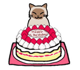 Kitten of Siam "Myasuke" sticker #6735926