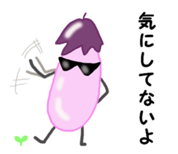 EGGPLANT 'K' sticker #6736178