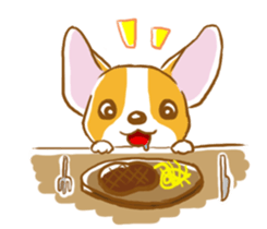 Corgi-Guei sticker #6736257