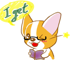Corgi-Guei sticker #6736262