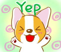 Corgi-Guei sticker #6736268