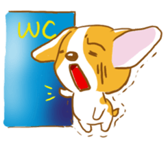 Corgi-Guei sticker #6736275