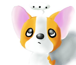 Corgi-Guei sticker #6736287