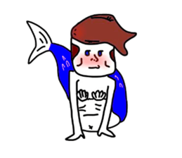 pretty.cute.oh!Fish father!! sticker #6736501