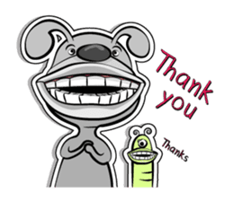 Lovely little DOG sticker #6736569