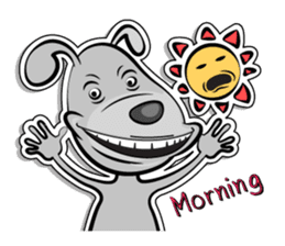 Lovely little DOG sticker #6736588