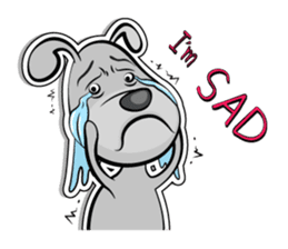 Lovely little DOG sticker #6736595