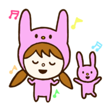 costume animal ~English~ 2 sticker #6736892