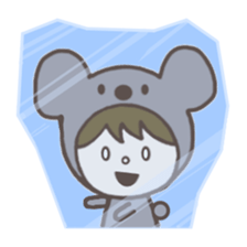 costume animal ~English~ 2 sticker #6736899