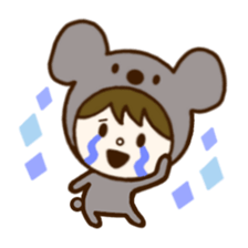 costume animal ~English~ 2 sticker #6736900