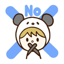 costume animal ~English~ 2 sticker #6736913