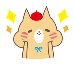 relax animal ~cat and chick~ sticker #6737700