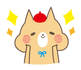 relax animal ~cat and chick~ sticker #6737700