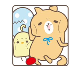relax animal ~cat and chick~ sticker #6737717
