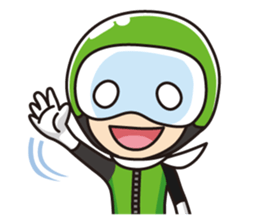 5 riders sticker #6737768