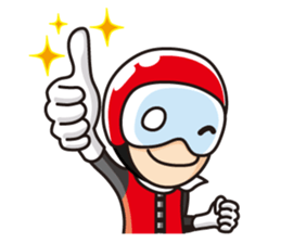 5 riders sticker #6737769