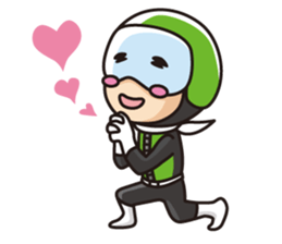 5 riders sticker #6737770