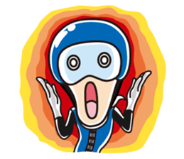 5 riders sticker #6737774