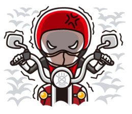 5 riders sticker #6737775