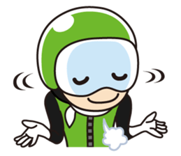 5 riders sticker #6737777