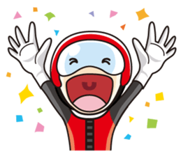 5 riders sticker #6737779