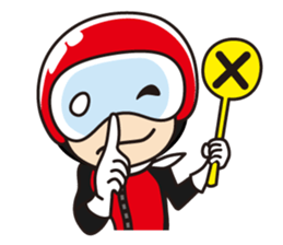 5 riders sticker #6737783