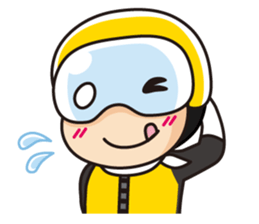 5 riders sticker #6737786