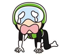 5 riders sticker #6737788