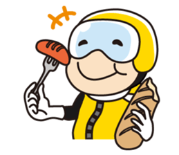 5 riders sticker #6737794