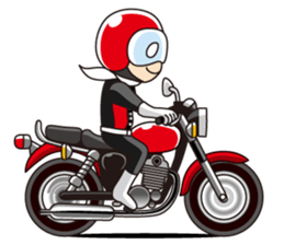 5 riders sticker #6737804