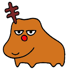 Single corner reindeer