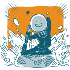 Three guys sticker #6738014