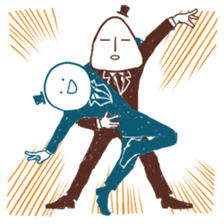 Three guys sticker #6738035