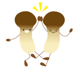 Fun mushrooms Sticker sticker #6738154