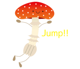 Fun mushrooms Sticker sticker #6738163